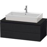 Duravit Konsolenunterschrank L-CUBE 400x1020x547mm eiche schwarz