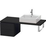 Duravit Konsolenunterschrank L-CUBE 400x420x547mm eiche schwarz