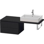 Duravit Konsolenunterschrank L-CUBE 400x620x547mm eiche schwarz