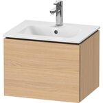 Duravit WTU Compact L-CUBE 400x520x421mm, 1 Auszug eiche natur