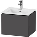 Duravit WTU Compact L-CUBE 400x520x421mm, 1 Auszug graphit matt