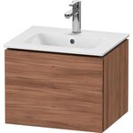 Duravit WTU Compact L-CUBE 400x520x421mm, 1 Auszug nussbaum natur