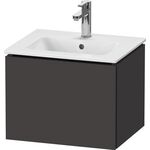 Duravit WTU Compact L-CUBE 400x520x421mm 1 Auszug graphit supermatt