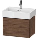 Duravit WTU Compact L-CUBE 394x584x391mm, 1 Auszug nussbaum dunkel