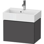 Duravit WTU Compact L-CUBE 394x584x391mm, 1 Auszug graphit matt
