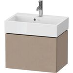 Duravit WTU Compact L-CUBE 394x584x391mm, 1 Auszug leinen