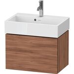 Duravit WTU Compact L-CUBE 394x584x391mm, 1 Auszug nussbaum natur