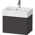 Duravit WTU Compact L-CUBE 394x584x391mm 1 Auszug graphit supermatt