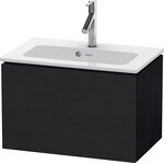 Duravit WTU Compact L-CUBE 400x620x391mm eiche schwarz