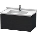 Duravit Waschtischunterbau L-CUBE 469x820x408mm eiche schwarz