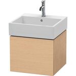 Duravit Waschtischunterbau L-CUBE 394x484x459mm eiche natur
