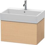 Duravit Waschtischunterbau L-CUBE 394x684x459mm eiche natur