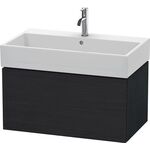 Duravit Waschtischunterbau L-CUBE 394x784x459mm eiche schwarz