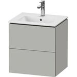 Duravit WTU Compact L-CUBE 550x520x421mm 2 Schubk betongrau matt
