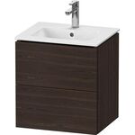 Duravit WTU Compact L-CUBE 550x520x421mm 2 Schubk NB gebürstet