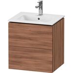 Duravit WTU Compact L-CUBE 550x520x421mm 2 Schubk nussbaum natur