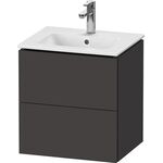 Duravit WTU Compact L-CUBE 550x520x421mm 2 Schubk graphit supermatt