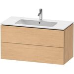 Duravit Waschtischunterbau L-CUBE 1020x481x550mm eiche natur