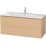 Duravit Waschtischunterbau L-CUBE 1220x481x550mm eiche natur
