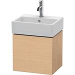 Duravit Waschtischunterbau L-CUBE 400x434x341mm Anschlag links eiche natur