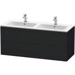 Duravit Waschtischunterbau L-CUBE 1290x481x555mm eiche schwarz