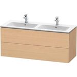 Duravit Waschtischunterbau L-CUBE 1290x481x555mm eiche natur