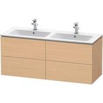 Duravit Waschtischunterbau L-CUBE 1290x481x550mm eiche natur