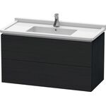 Duravit Waschtischunterbau L-CUBE 469x1020x558mm eiche schwarz