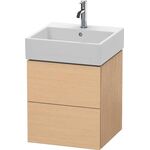 Duravit Waschtischunterbau L-CUBE 544x484x459mm eiche natur
