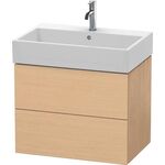 Duravit Waschtischunterbau L-CUBE 544x684x459mm eiche natur