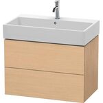 Duravit Waschtischunterbau L-CUBE 544x784x459mm eiche natur