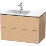 Duravit Waschtischunterbau L-CUBE 550x820x481mm, Becken links eiche natur