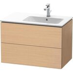 Duravit Waschtischunterbau L-CUBE 550x820x481mm, Becken rechts eiche natur