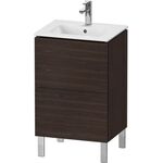 Duravit WTU Compact L-CUBE 704x520x421mm 2 Au nussbaum gebürstet