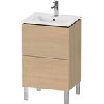 Duravit WTU Compact L-CUBE 704x520x421mm 2 Au mediterrane eiche