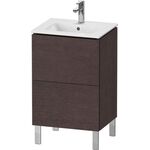 Duravit WTU Compact L-CUBE 704x520x421mm 2 Au Ei dunkel gebürstet