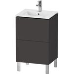 Duravit WTU Compact L-CUBE 704x520x421mm 2 Au graphit supermatt