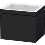 Duravit Waschtischunterbau L-CUBE m WT Vero Air 500x600x480mm o HL Ei sw