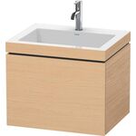 Duravit Waschtischunterbau L-CUBE m WT Vero Air 500x600x480mm 1 HL Ei na