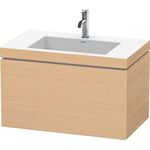 Duravit Waschtischunterbau L-CUBE m WT Vero Air 500x800x480mm 1 HL Ei na