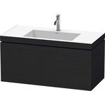 Duravit Waschtischunterbau L-CUBE m WT Vero Air 500x1000x480mm 1 HL Ei sw
