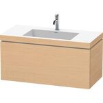 Duravit Waschtischunterbau L-CUBE m WT Vero Air 500x1000x480mm 1 HL Ei na