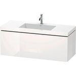 Duravit Waschtischunterbau L-CUBE m WT Vero Air 500x1200x480mm o HL Ei sw