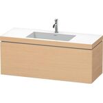 Duravit Waschtischunterbau L-CUBE m WT Vero Air 500x1200x480mm 1 HL Ei na