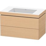 Duravit Waschtischunterbau L-CUBE m WT Vero Air 500x800x480mm o HL Ei na