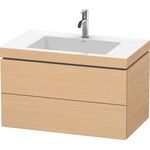 Duravit Waschtischunterbau L-CUBE m WT Vero Air 500x800x480mm 1 HL Ei na