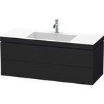 Duravit Waschtischunterbau L-CUBE m WT Vero Air 500x1200x480mm 1 HL Ei sw