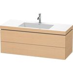 Duravit Waschtischunterbau L-CUBE m WT Vero Air 500x1200x480mm 1 HL Ei na