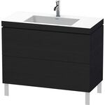 Duravit Waschtischunterbau L-CUBE m WT Vero Air 698x1000x480mm 1 HL Ei sw