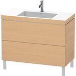 Duravit Waschtischunterbau L-CUBE m WT Vero Air 698x1000x480mm 1 HL Ei na